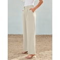 thumbnail image 3 of SUNBS Wide Leg Pants Women Dress Work Business Casual Palazzo Pants Slacks with Pockets, 3 of 10