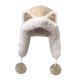 thumbnail image 1 of Qarigey Poliéster Lindo 3 Orejeras Para Mujeres Y En Clima Acogedor Invierno Cálido Y Para Clima Frío Quedarse Con Para Mujeres Mujeres Sombreros caqui poco profundo, 1 of 6