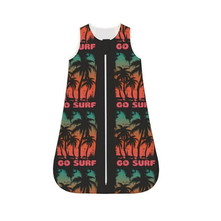 

Cauagu Go Surfer for Infant Wearable Blanket Unisex Girl Boy Swaddle Transition Sack - Newborn Essentials Sleep Clothes-Medium