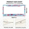 thumbnail image 4 of 2-Pack Aluminum License Plate Frame with 2 Holes for GM License Plate Cover with Free Screws Cute Pink Delicate Flowers, 4 of 8
