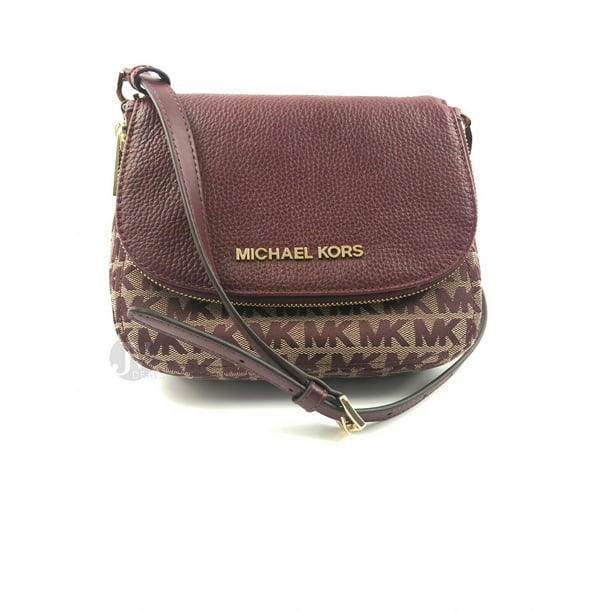 Michael Kors - Michael Kors Bedford Signature Small Flap Crossbody Bag Handbag - 0 ...