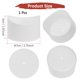 thumbnail image 2 of Uxcell Funda de Botella de Agua de Silicona [1PCS] - Funda Protectora Antideslizante para Proteger Botellas de Agua de Rasguños - [Blanco - 2.75 IN], 2 of 7