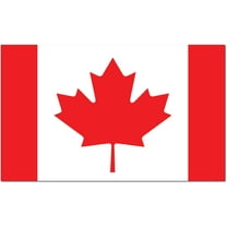 Magnet Me Up Canada Flag Magnet Decal, 3x5 inches, Automotive Magnet for Car