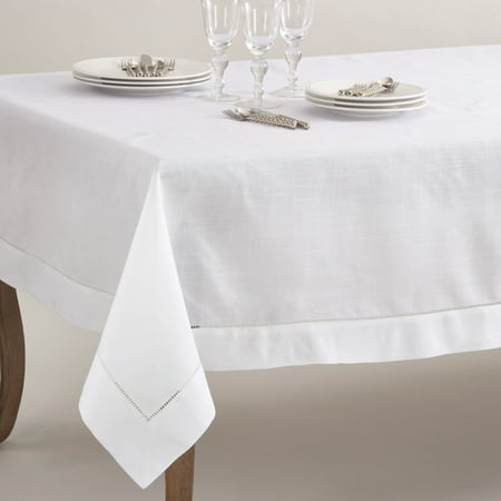 UPC 789323309020 product image for Saro Rochester Collection Tablecloth with Hemstitched Border | upcitemdb.com