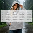 thumbnail image 4 of DYTTDG Women's Solid-Color Half-Zip Hooded Windbreaker | Long-Sleeve Loose Pullover Jacket with Drawstring Hem & Side Pockets for Outdoor Daily Casual Wear, 4 of 8