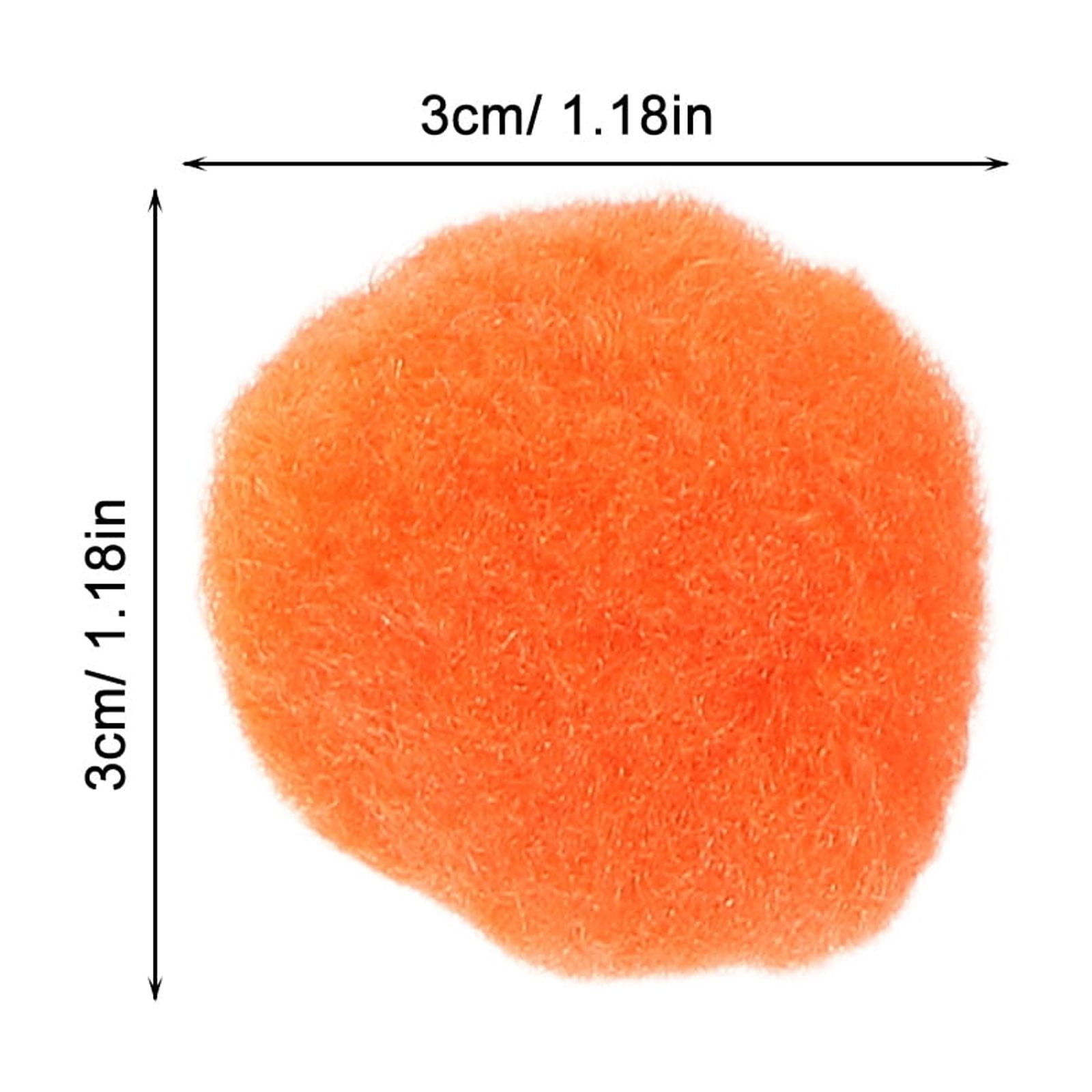 ELAYARD 1000pcs Multicolor Craft Pom Poms for Hats, Keychains, Knitting, Accessories, Decorations and More