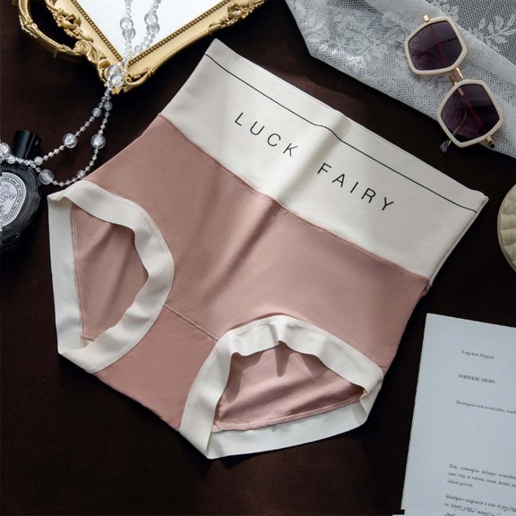 Women's Underwear Briefs Tummy Control Lace Abdomen Mid-rise Waist And Hip Lift Comfortable Body Breathable Underwear Briefs