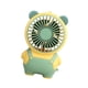 thumbnail image 4 of Ventilador portátil de mano, silencioso, ligero, recargable, de bolsillo, para verano, de escritorio. amarillo, 4 of 9