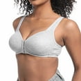thumbnail image 3 of yievot Front Closure Bras for Women No Underwire Wireless Push Up Bras Padded Full Coverage Bras Soft Supportive Everyday Bra Bralettes, 3 of 6