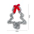 thumbnail image 3 of Sequin Christmas Tinsel Garland Christmas Tree Front Door Wall Window Hanging Decoration Christmas Ornament 17 inch, 3 of 8