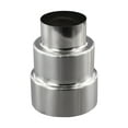 thumbnail image 1 of Réducteur de Tuyau en Acier Inoxydable Adaptateur de Cheminée pour Cuisinière, 1 of 9