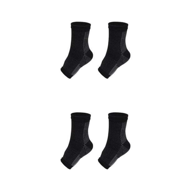 Calcetines de compresión Eigraketly 2Conjunto negro XL/XL