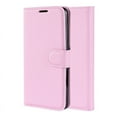 thumbnail image 1 of PANDACO Pink Leather Wallet Case for Google Pixel 3 XL, 1 of 4