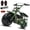 Green, variant on Plus Package 99cc Gas 4-Stroke Mini Bike for Teens 13+, Pull Start, Rear Disc Brake, All-Terrain Tires, Up to 28 MPH, 220 lb Capacity, Includes Headlight & Neck Gaiter