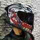 thumbnail image 4 of Accesorios para motocicletas Capacete de moto Casco de motocicleta con certificación DOT Lentes dobles Protección UV Para hombres y mujeres 702, 4 of 5