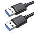 thumbnail image 2 of USB 3.0 Black 2m Usb To Usb Extension Cable Type A Male To Male Usb 3.0 Extender, 2 of 5