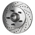 thumbnail image 6 of Performance Rotor Brake Disc Compatible With Ford Lincoln Navigator Base 8 Cyl 5.4L 2000-2002 RWD, 14mm Studs, Production Date From December 1999-2003 By 54091 19686 66984, 6 of 8