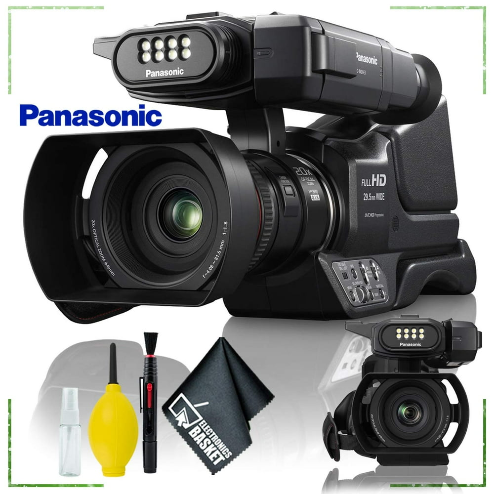 Panasonic HCMDH3 AVCHD Shoulder Mount Camcorder with LCD Touchscreen