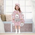 thumbnail image 7 of BZSMCE Wearable Blanket Hoodie Fashion Starry Constellation Dance Home Wear, 7 of 7