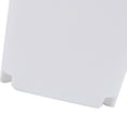 thumbnail image 2 of NFTIGB Plastic Square Plant Pot Planter 3.15 in / 8 cm with Tray Succulent Container White, 2 of 9