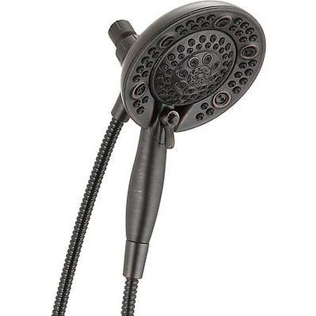 shower delta rain head held bronze hand in2ition dual gpm combo heads handheld venetian moen rubbed oil holder