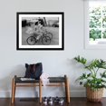 thumbnail image 3 of Art.com Women Riding Bicycles in Saigon Photographic Print by John Dominis, Black Frame Wall Art, 40" x 32", 3 of 5