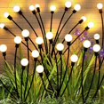 thumbnail image 1 of Lámpara Solar de luciérnaga para exteriores, lámpara led decorativa para jardín, impermeable, atmósfera, enchufe de tierra, lámpara de césped, 1 of 5