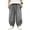 Gray, variant on Nilvkv Girls Baggy Sweatpants, Girls Pants, Wide Leg Sweatpants in Solid Colors with Elastic Waist and Side Pockets for Casual Fall Days Black 9-10 Years
