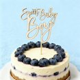 thumbnail image 3 of Decoración de tarta Snvpnyd de madera con forma de «Sweet Baby Boy» para baby shower, 3 of 6