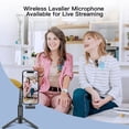 thumbnail image 5 of Leettus 2 micrófonos inalámbricos Lavalier para iPhone iPad, micrófono inalámbrico para grabación de vídeo, transmisión en vivo de juegos, entrevistas, YouTube, TikTok, Vlog (para iPhone 14 y siguient, 5 of 5