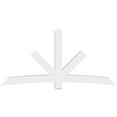 thumbnail image 2 of 96"W x 48"H x 6"D x 6"F, 12/12 Pitch, Alberta Architectural Grade PVC Gable Bracket, 2 of 8