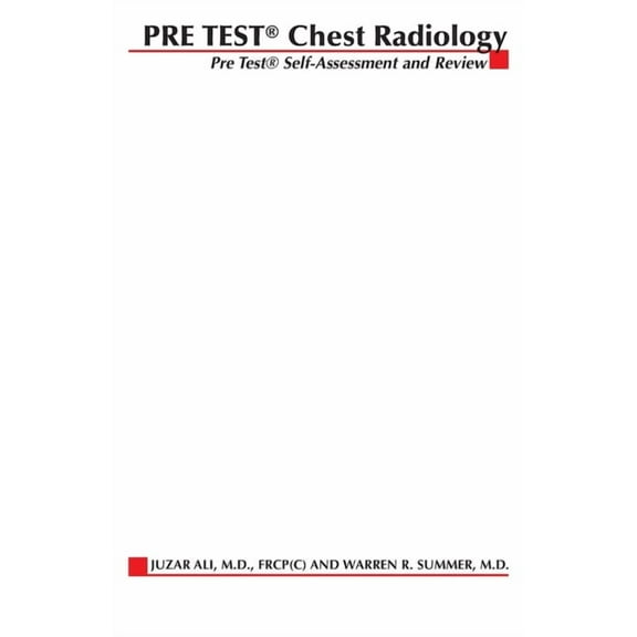 Pretest Clinical Science Chest Radiology: PreTest Self-Assessment and Review, (Paperback)