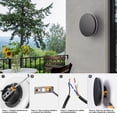 thumbnail image 2 of JSXing Aplique de pared LED Eclipse, L&aacute;mpara de Pared para Exterior y Interior, lampara de pared moderno negro. Impermeable IP65. Blanco c&aacute;lido/Blanco. CA 12 W cableado. Aluminio, 2 of 7