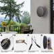 thumbnail image 2 of JSXing Aplique de pared LED Eclipse, L&aacute;mpara de Pared para Exterior y Interior, lampara de pared moderno negro. Impermeable IP65. Blanco c&aacute;lido/Blanco. CA 12 W cableado. Aluminio, 2 of 7