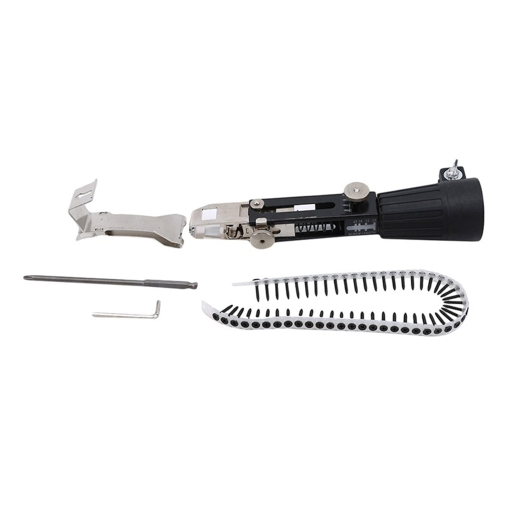 Chain Belt Screw Siding Nailer Cordless Drill Framing Nailer Automatic Nail Machine Electric Nail Power Drill Attachment