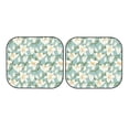 thumbnail image 4 of Picia Lilies Flowers 2 Piece Car Windshield Sun Shade Foldable | Foldable Sun Shield for Front Window Blocks UV Rays and Keeps Your Vehicle Cool-Medium, 4 of 7