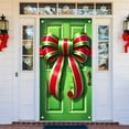 thumbnail image 5 of Seyotauo Christmas Door Cover Christmas Gift Box Door Banner Snowflake Door Hanging Cover Christmas Photography Backdrop Decoration for Xmas New Year Party Indoor Outdoor Decor, 71 x 35 Inch, 5 of 6