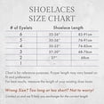 thumbnail image 4 of Benchmark Basics Cordones para zapatos de vestir blancos de 36 pulgadas, cordones redondos encerados para zapatos y botas, 1/10 pulgadas (2,5 mm) de diámetro, 1 par, 4 of 4