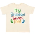 thumbnail image 3 of Inktastic My Granddad Loves Me Boys or Girls Toddler T-Shirt, 3 of 5