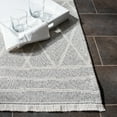 thumbnail image 3 of SAFAVIEH Augustine Mark Geometric Area Rug, Gray/Ivory, 5'5" x 7'7", 3 of 8