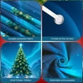 thumbnail image 6 of Lighted Design Christmas Banner Snowy Scene Xmas Banner Starry Background Green Pine Holiday Banner for Christmas Party Winter Holiday Family Gathering, 6 of 9
