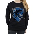 thumbnail image 3 of Harry Potter Womens Ravenclaw Crest Flat Sweatshirt, 3 of 5