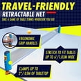 thumbnail image 5 of Nibiru Sport Ping Pong Paddles Set - Table Tennis Rackets and Balls, Retractable Net with Posts and Storage Case - Pingpong Paddle and Game Table Accessories (4-Player Set), 5 of 5
