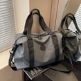 thumbnail image 4 of Bolsa de viaje de corta distancia, pequeña, ligera, para equipaje, de gran capacidad, para viajes, para fitness, 4 of 4