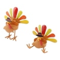 thumbnail image 3 of Tealight Candle Holder Turkey Metal Colorful Standing Sitting Stable Support Candlestick Decoration for Christmas, 3 of 5