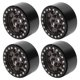 thumbnail image 3 of 4 unids/set llanta de rueda accesorio de actualización de Metal apto para RGT 86100 1/10 RC CarTitanium R86083T, 3 of 10