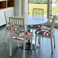 thumbnail image 6 of Fuzoiu Vintage Baseball American Flag Print Square Cushion Cover,Couch Cushion Covers, Stretch Seat Slipcover for Dining Chairs, Banquets, and Home Decor-Six Piece, 6 of 7