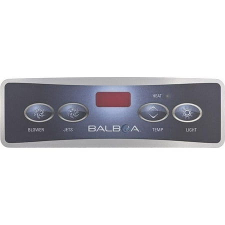 Balboa Lite Duplex Digital Panel - Balboa 10671 Lite Duplex Digital Jet/Blower/Light Spa Panel Overlay
