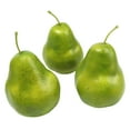 thumbnail image 5 of Fake Fruit Artificial Realistic Lifelike Decorative Foam Fruits & Vegetables for Hand Made Home, Kitchen, Party Decor (6pcs Green Pears), 5 of 7