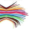 thumbnail image 2 of DEELLEEO 30 Pcs Lacets Ronds de Rechange Colorés pour Chaussures de Sport Espadrilles Patins (0,5m), 2 of 6